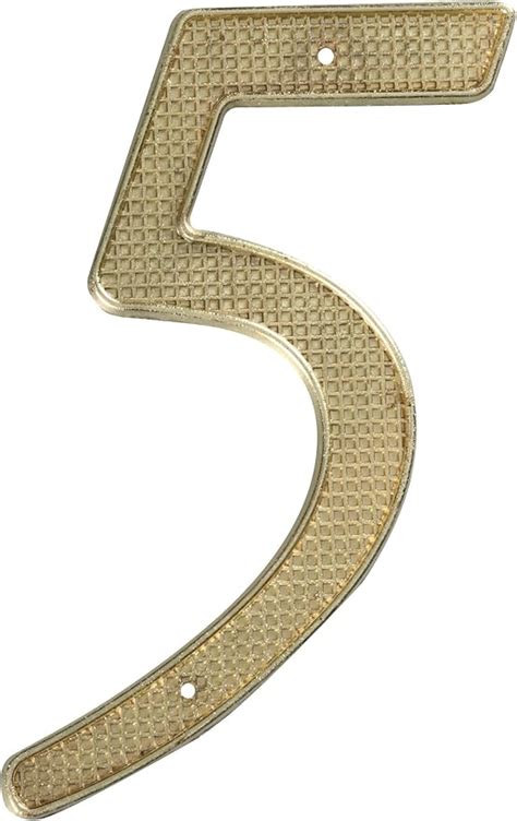 metal house numbers amazon|individual metal house numbers.